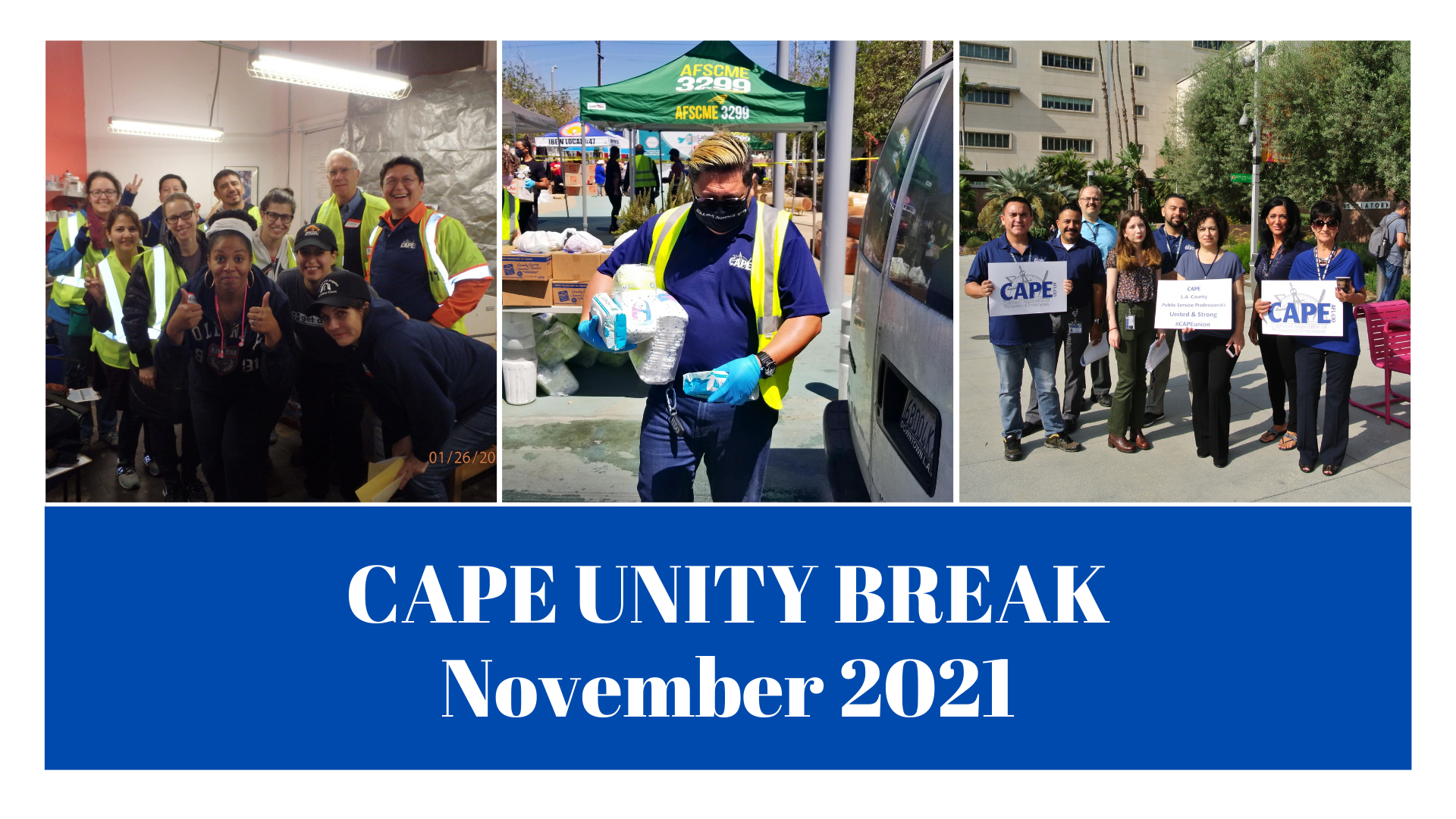 CAPE Unity Break (November 2021) | California Association of ...
